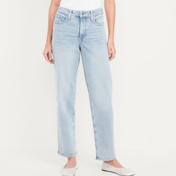 Old Navy High-Waisted OG Loose Jeans Size 10 - Picture 6 of 9